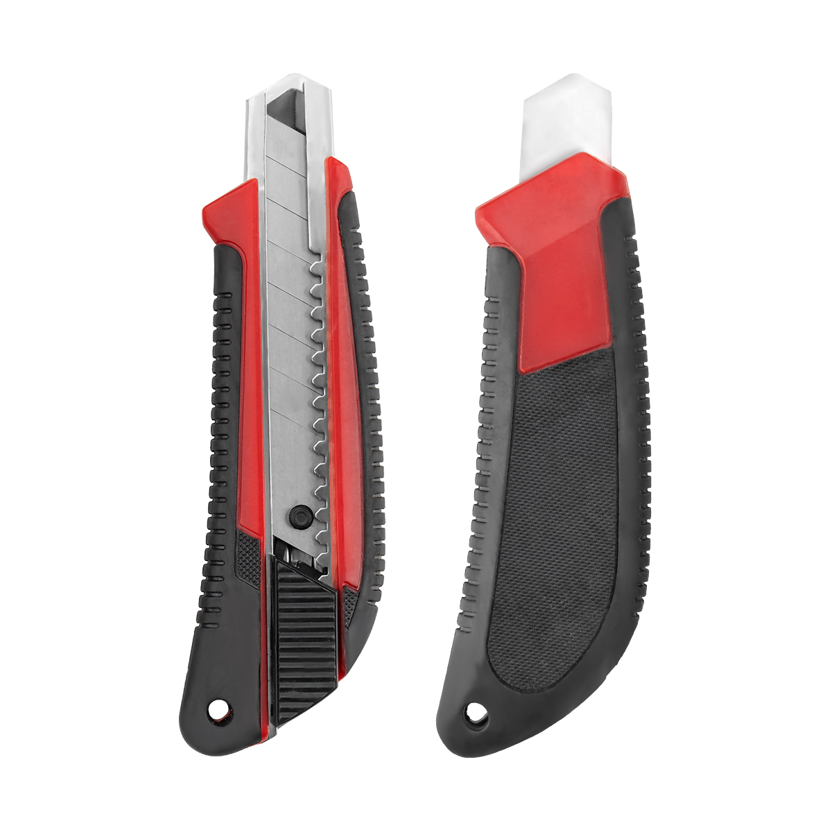 CX-805 Utilidad de cuchillo de servicio extra pesado de 18 mm con mango de goma